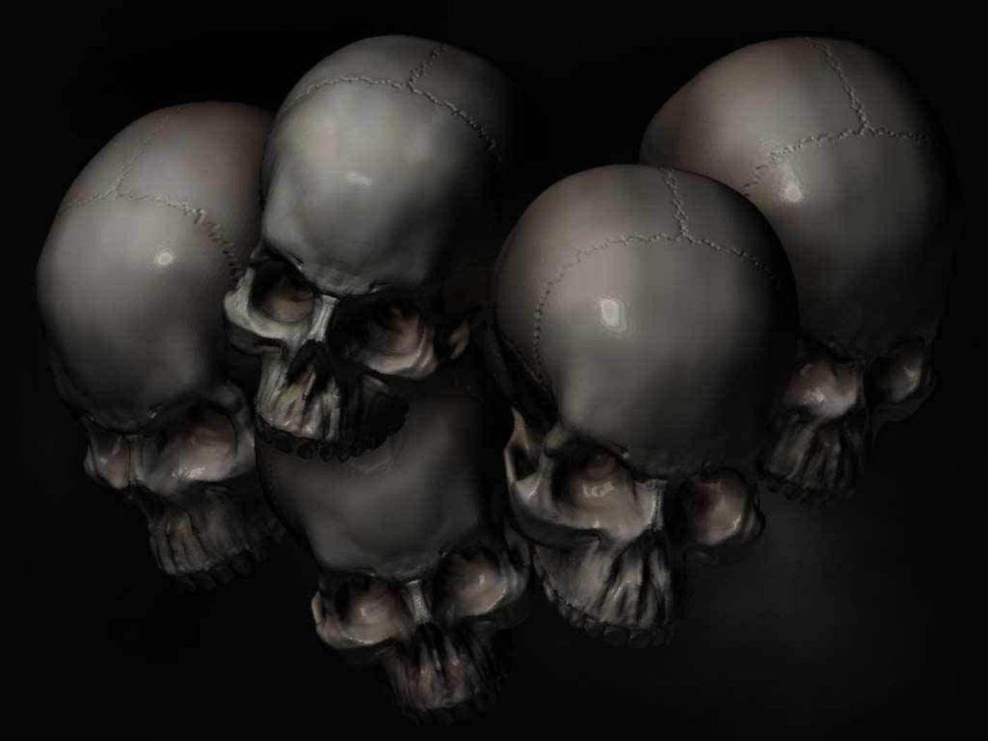 1400x1050 Skull wallpaper. sKuLLs AnD sKeLeToNs. Skull