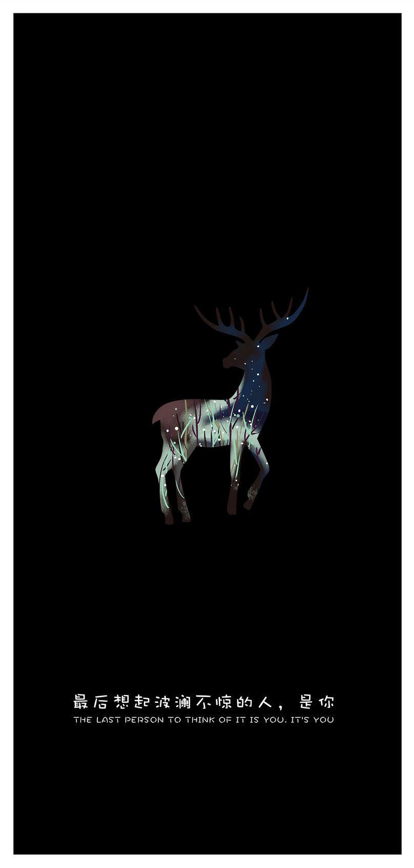 808x1692 personal deer cell phone wallpaper background image free