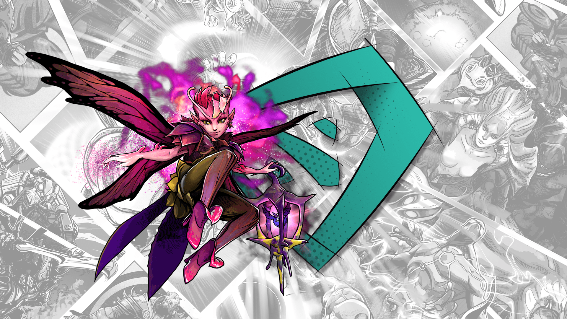1920x1080 Dark Willow (DotA 2) HD Wallpaper und Hintergründe