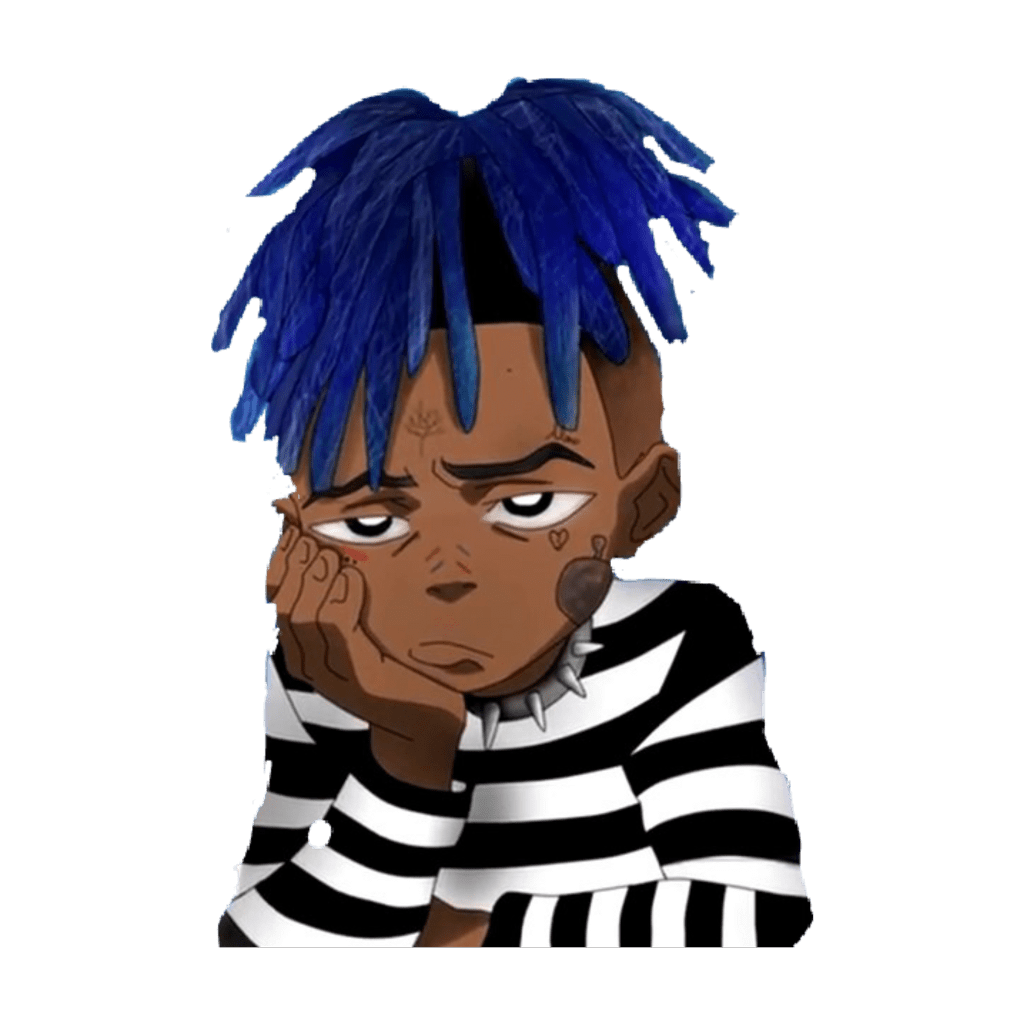 1024x1024 Download Free png XXXTentacion Cartoon Wallpaper