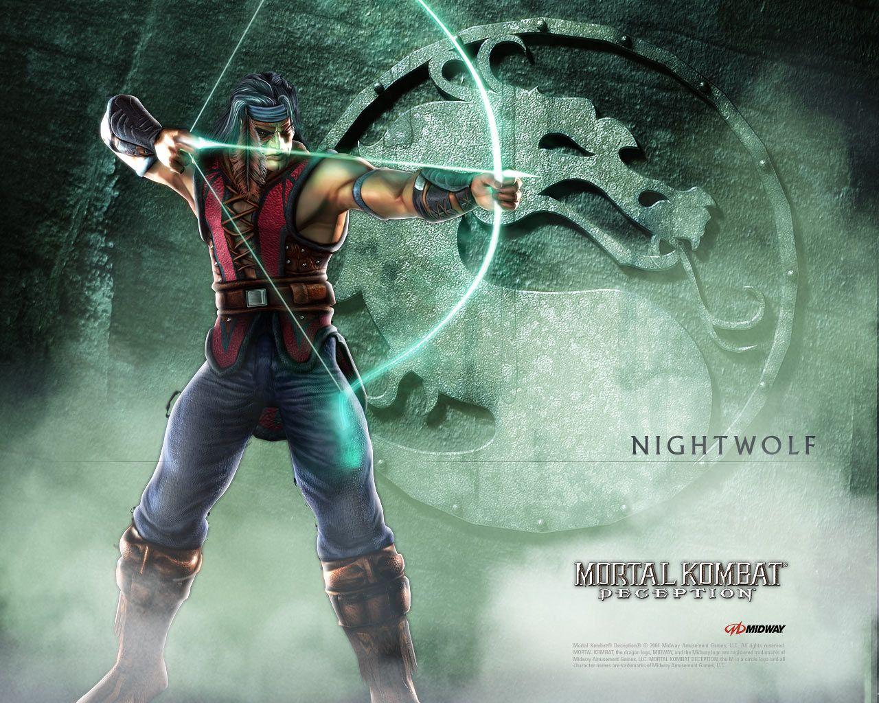 1280x1024 Mortal Kombat Deception Nightwolf Wallpaper