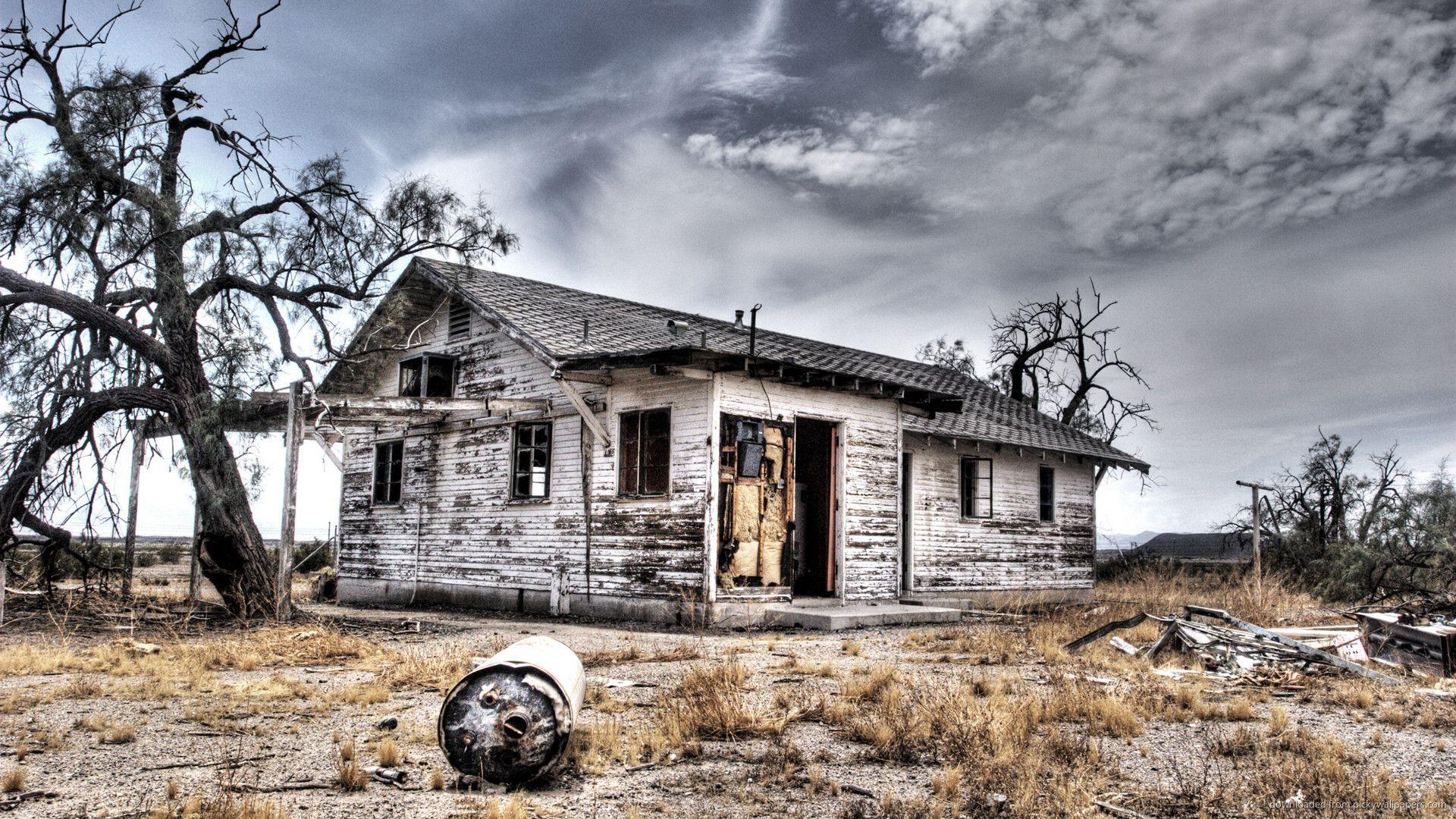 1920x1080 Old House Wallpaper