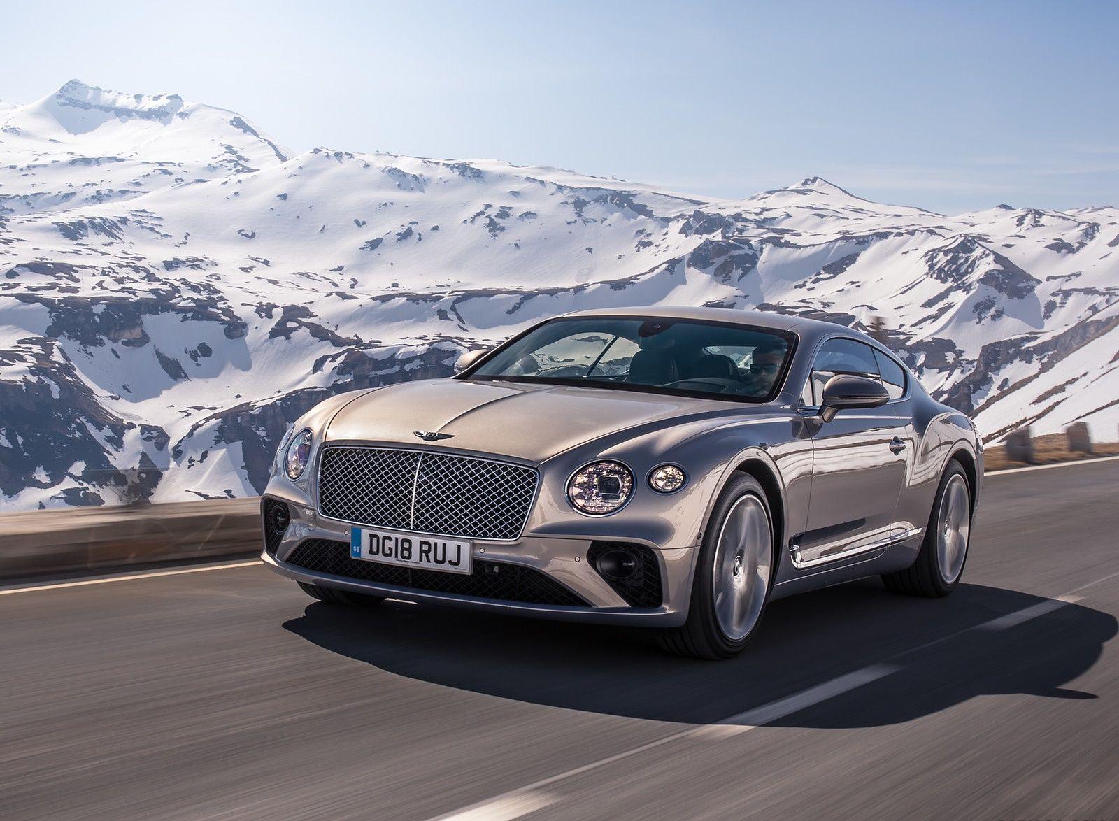 1600x1174 Bentley Continental GT (Color: Extreme Silver) Front Three