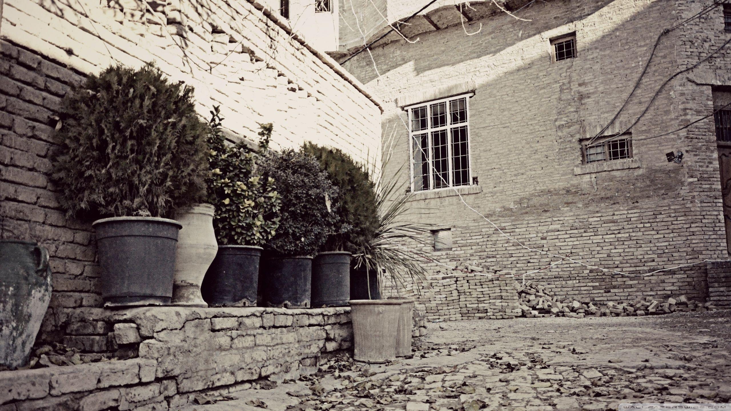 2560x1440 Old House In Citadel Of Erbil Ultra HD Desktop Background