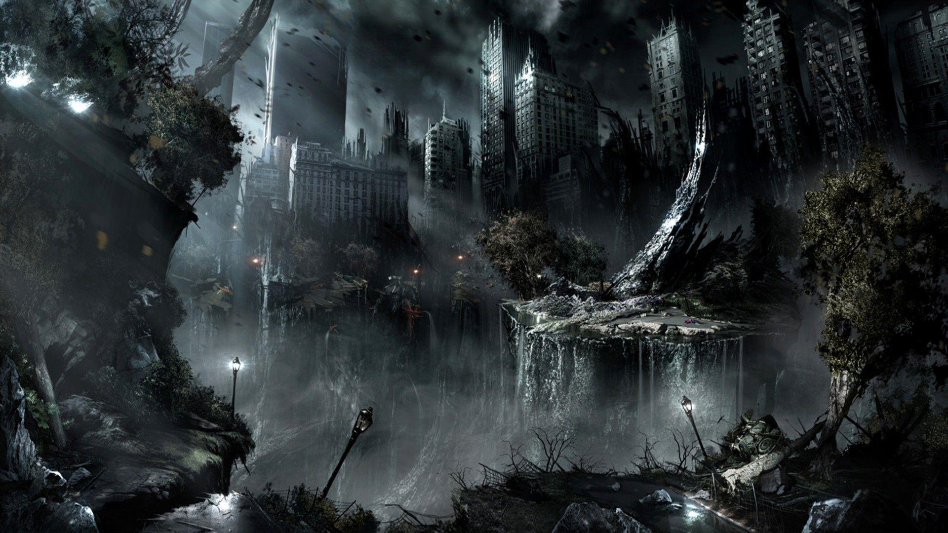 Apocalyptic City Wallpapers Top Free Apocalyptic City Backgrounds Wallpaperaccess