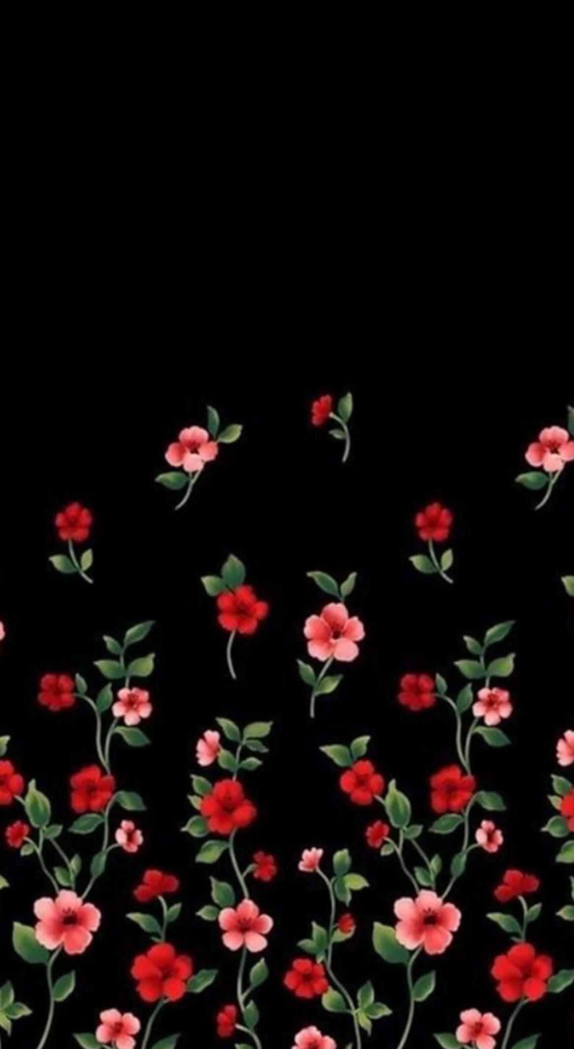 1166x2132 ❥○❥ ♥ ♥ ❥○❥ #iPhoneWallpaper. Black flowers wallpaper