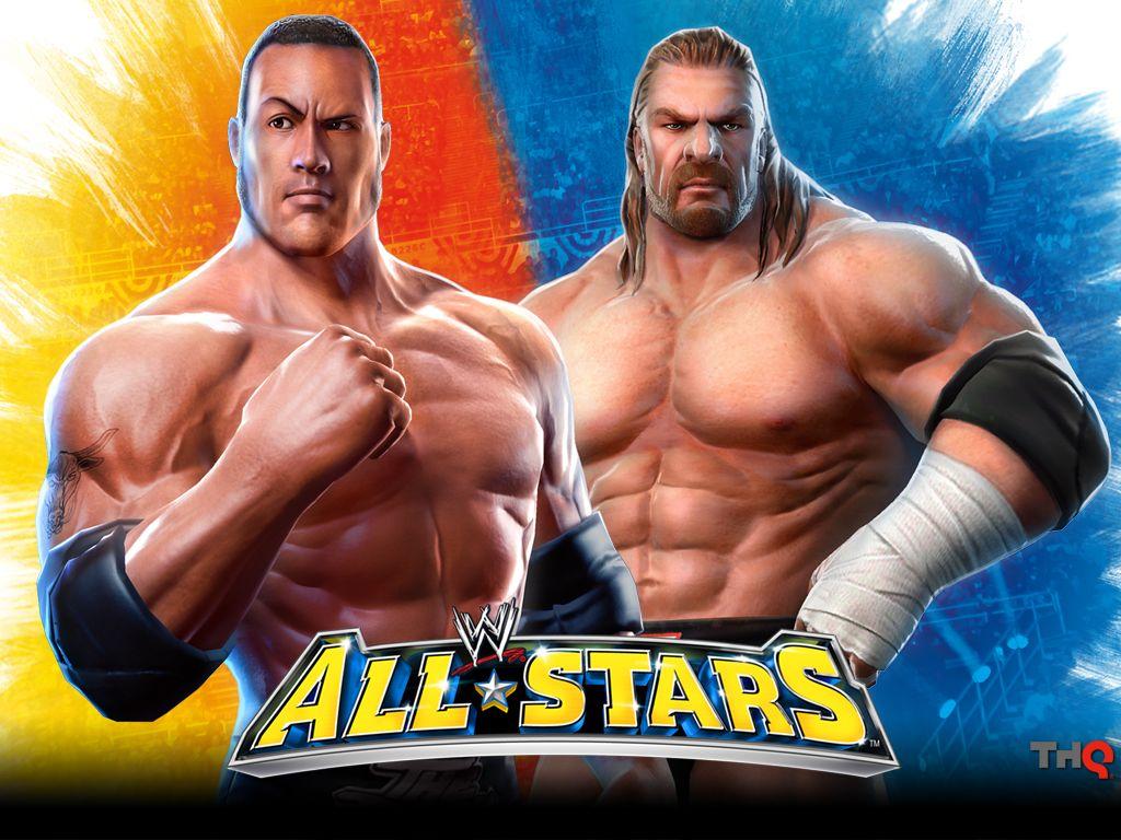 1024x768 More Custom WWE All Stars Video Game Wallpaper