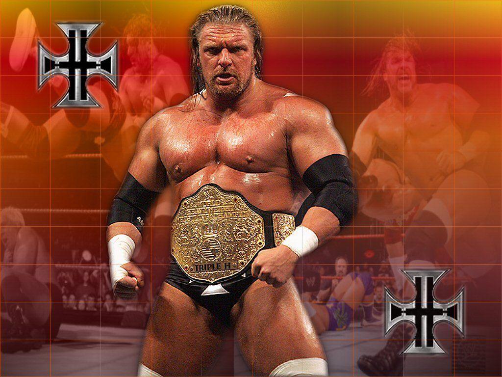 1024x768 Triple H Game Wrestling Wallpaper 3930645