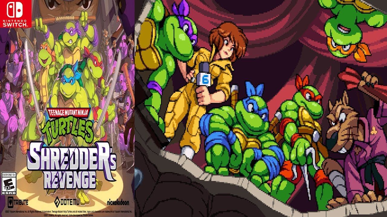 1280x720 Teenage Mutant Ninja Turtles: Shredder's Revenge (4 Player) [82] Switch Longplay