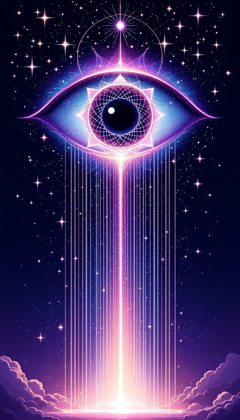 768x1344 Free Cosmic Third Eye Image, Mystical, Cosmic