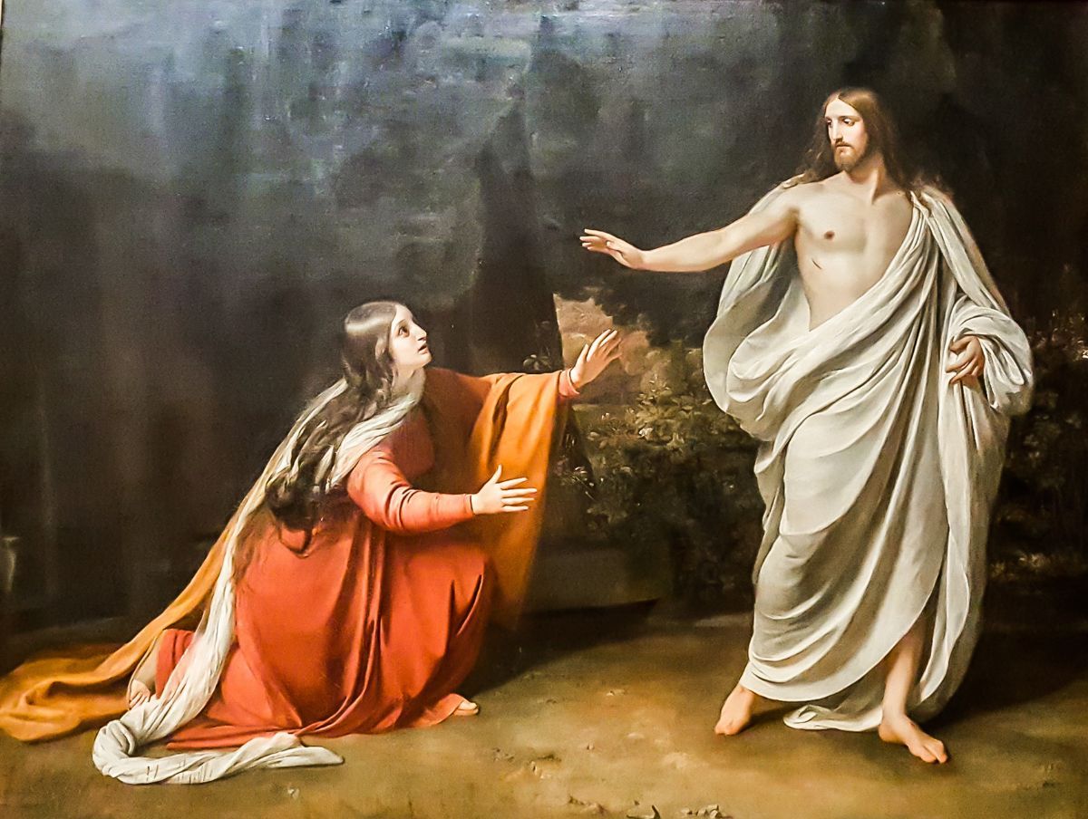 1200x904 Christ's Appearance to Mary Magdalene Wallpaper for Wall®