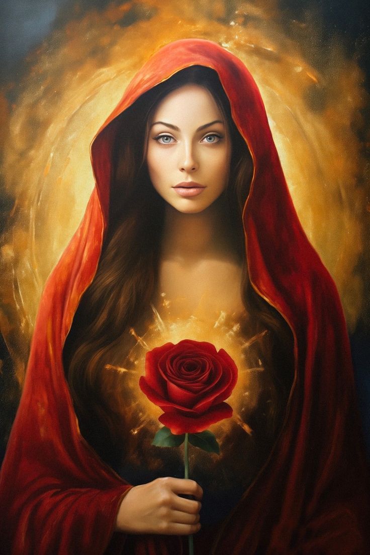 736x1103 Mary magdalene rose. Mary magdalene image, Mary magdalene as a goddess, Divine feminine