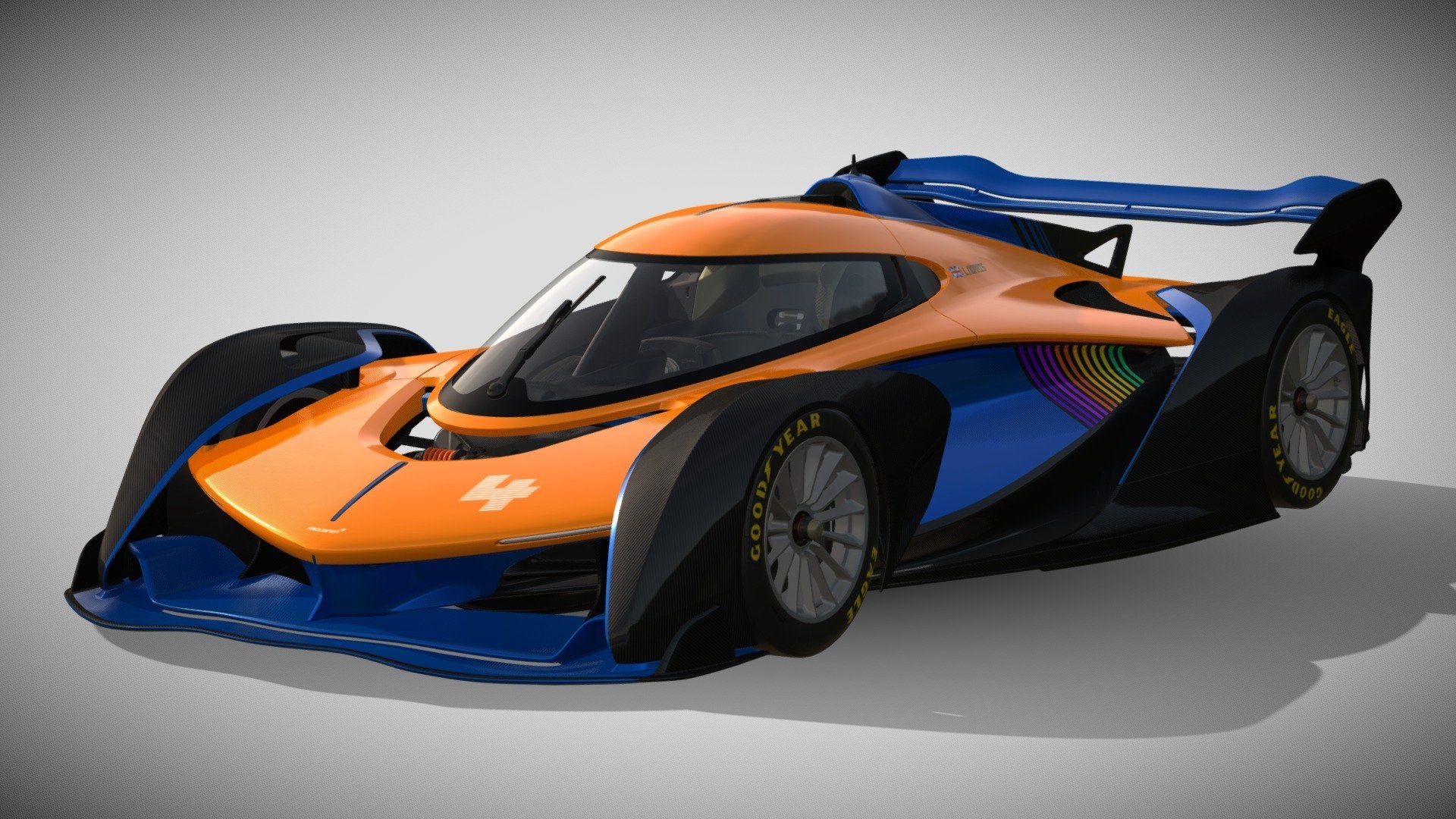 1920x1080 McLaren Solus GT Free 3D model by Ddiaz Design [452421d]
