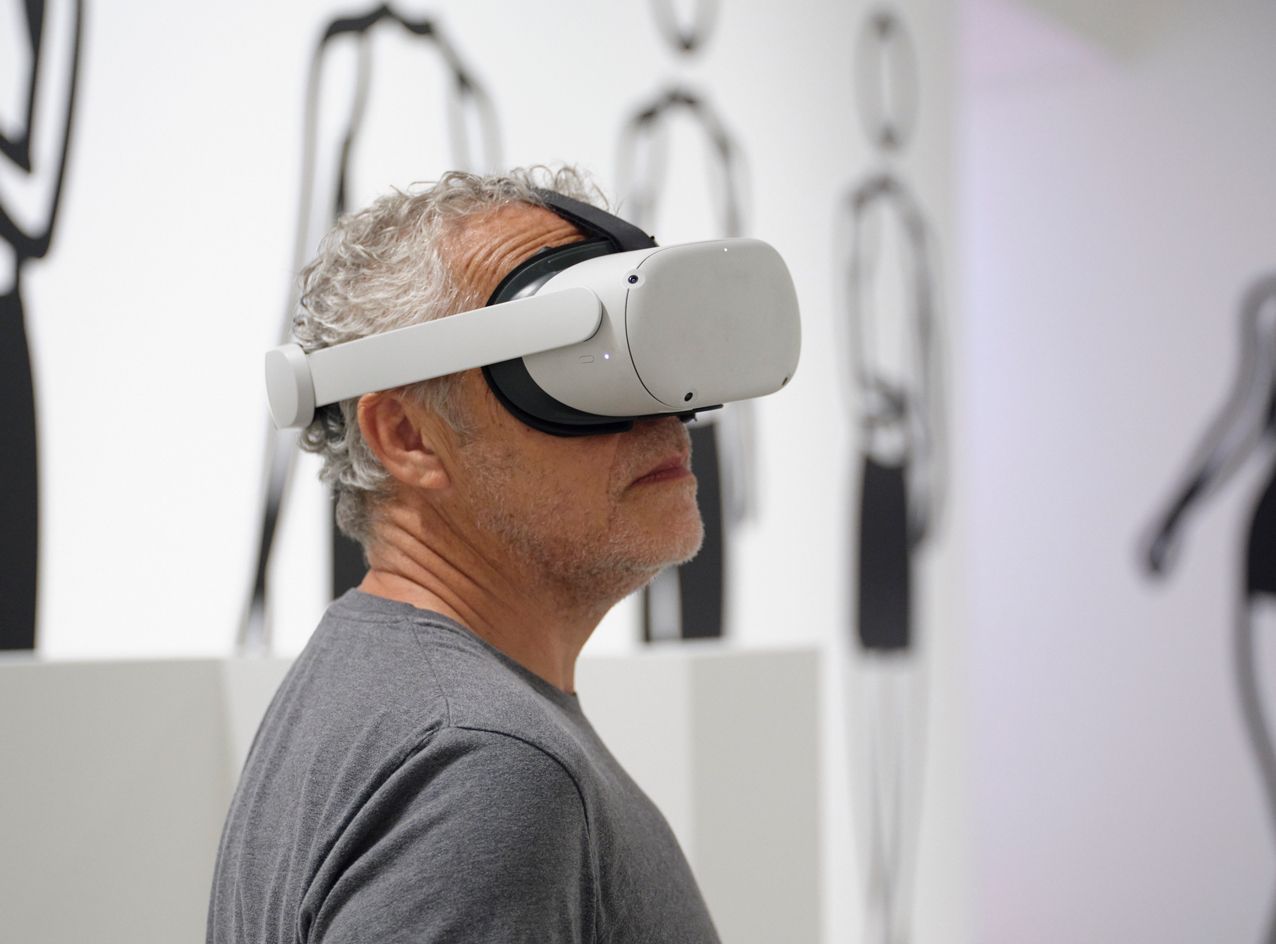 1276x944 Julian Opie on VR, shuffle dancing and obsessive art collecting. Wallpaper*