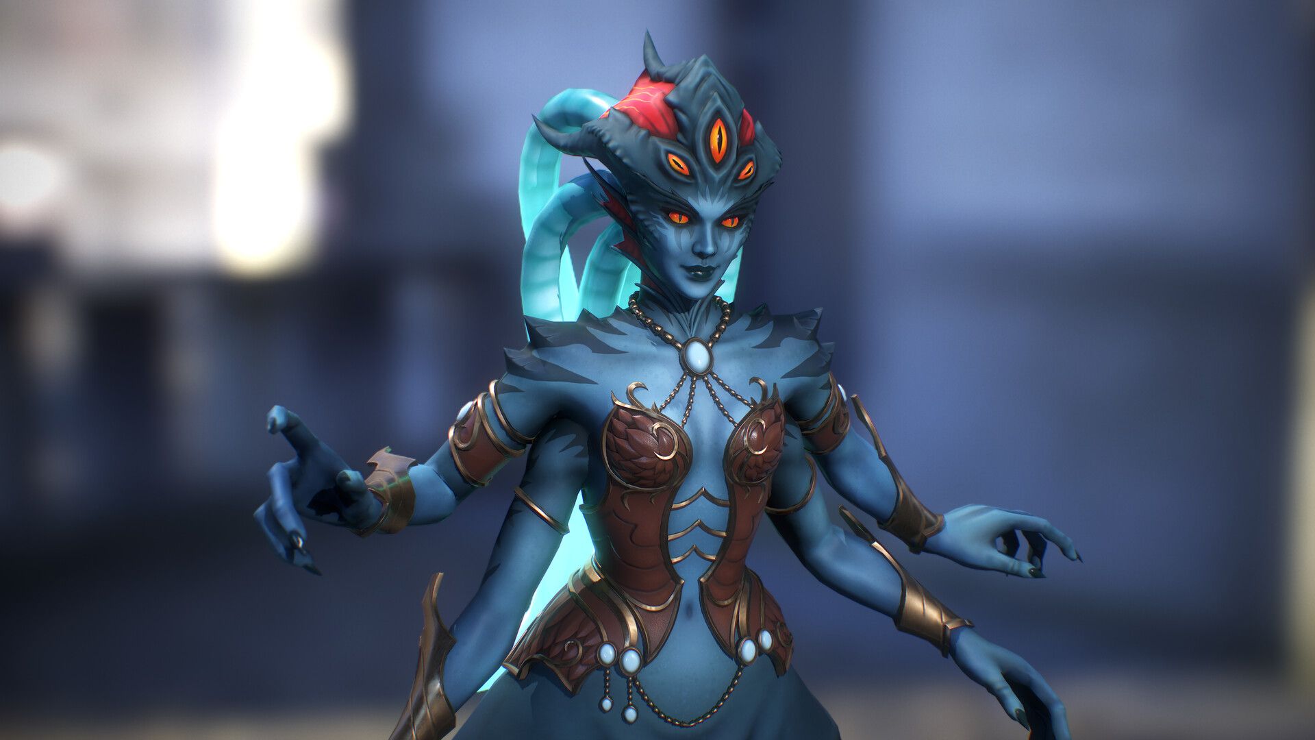 1920x1080 Elena Azshara of Warcraft Fanart 3D