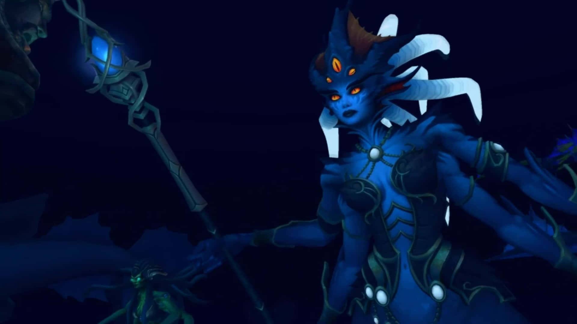 1920x1080 Download Queen Azshara, The Ruler Of The Ancient Night Elves Wallpaper