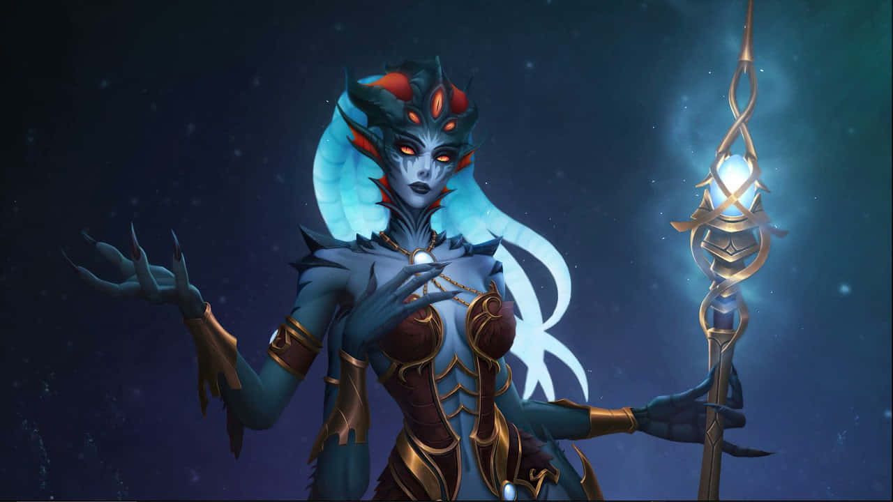 1280x720 Queen Azshara Wallpaper