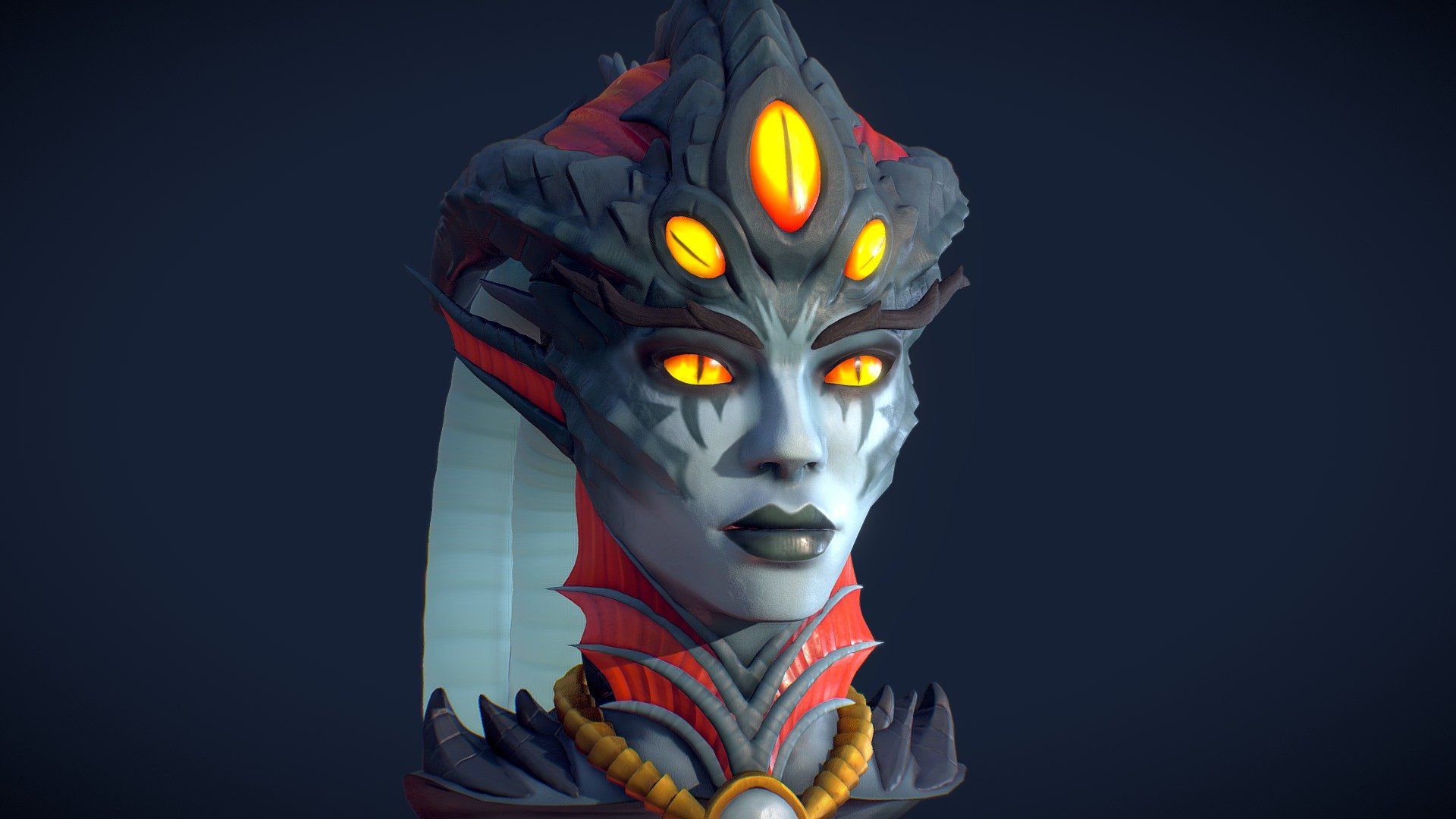 1920x1080 Queen Azshara model by TatianaDevos [9cd7b4a]