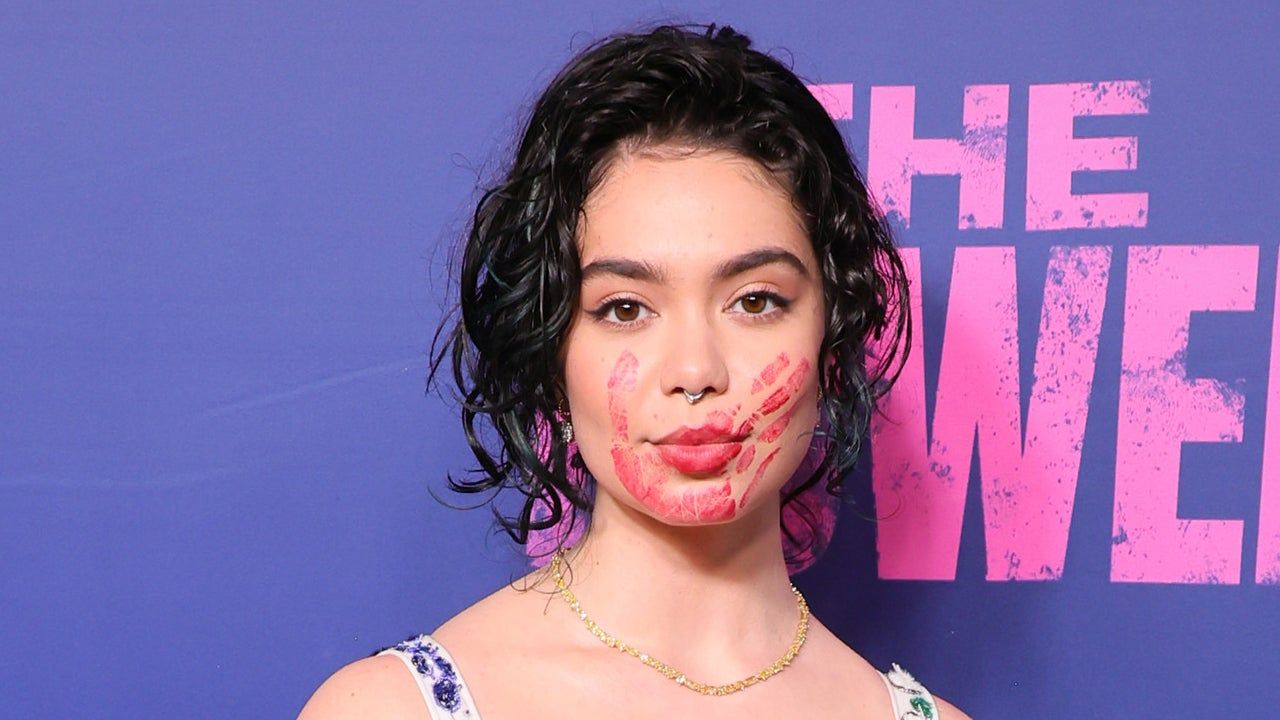 1280x720 Auli'i Cravalho Makes Bold Statement With Red Lipstick Over Her Face in Support of Indigenous Women and Girls
