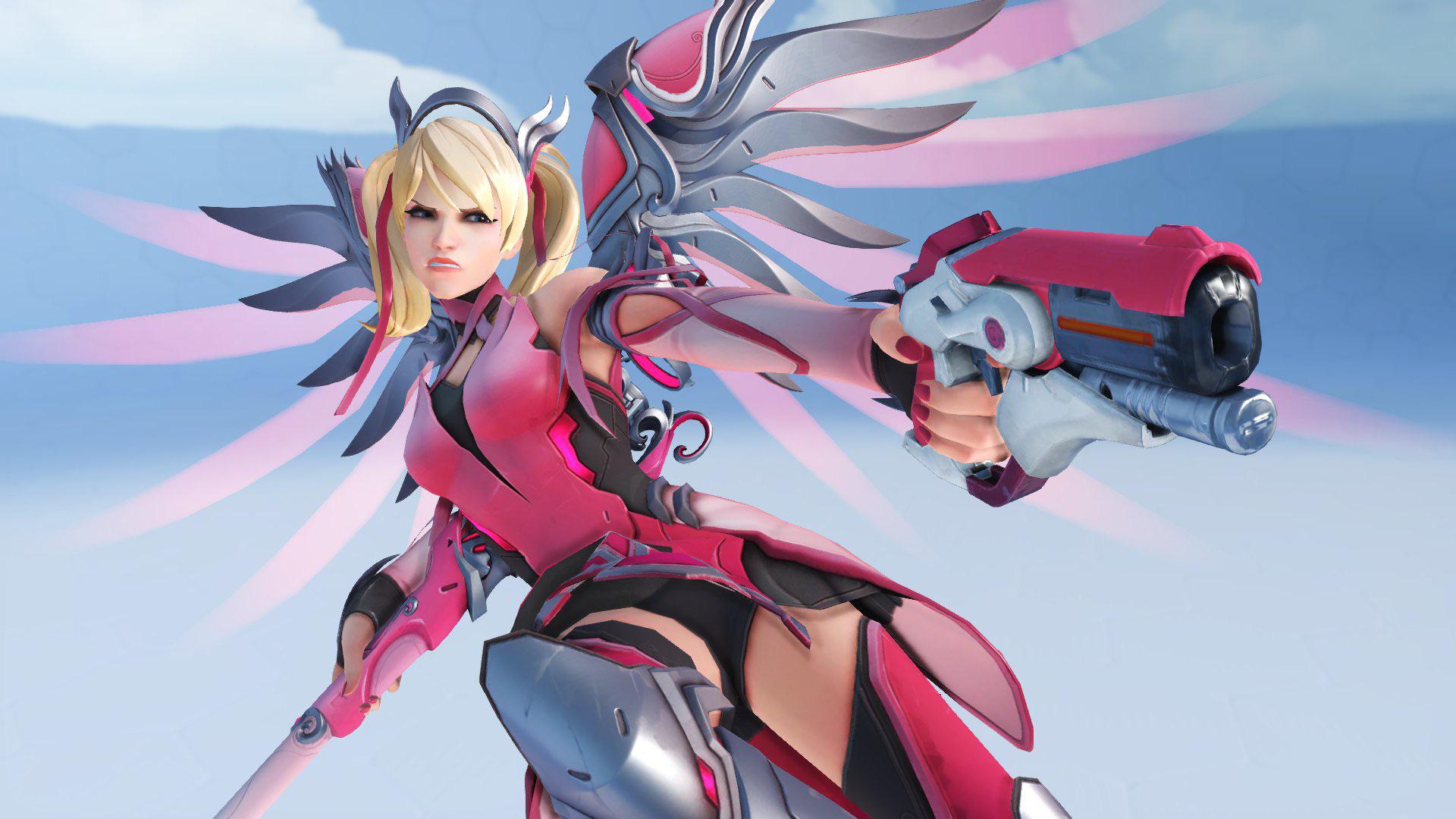 1920x1080 I want Pink Mercy so bad. I wish this skin had a rerun