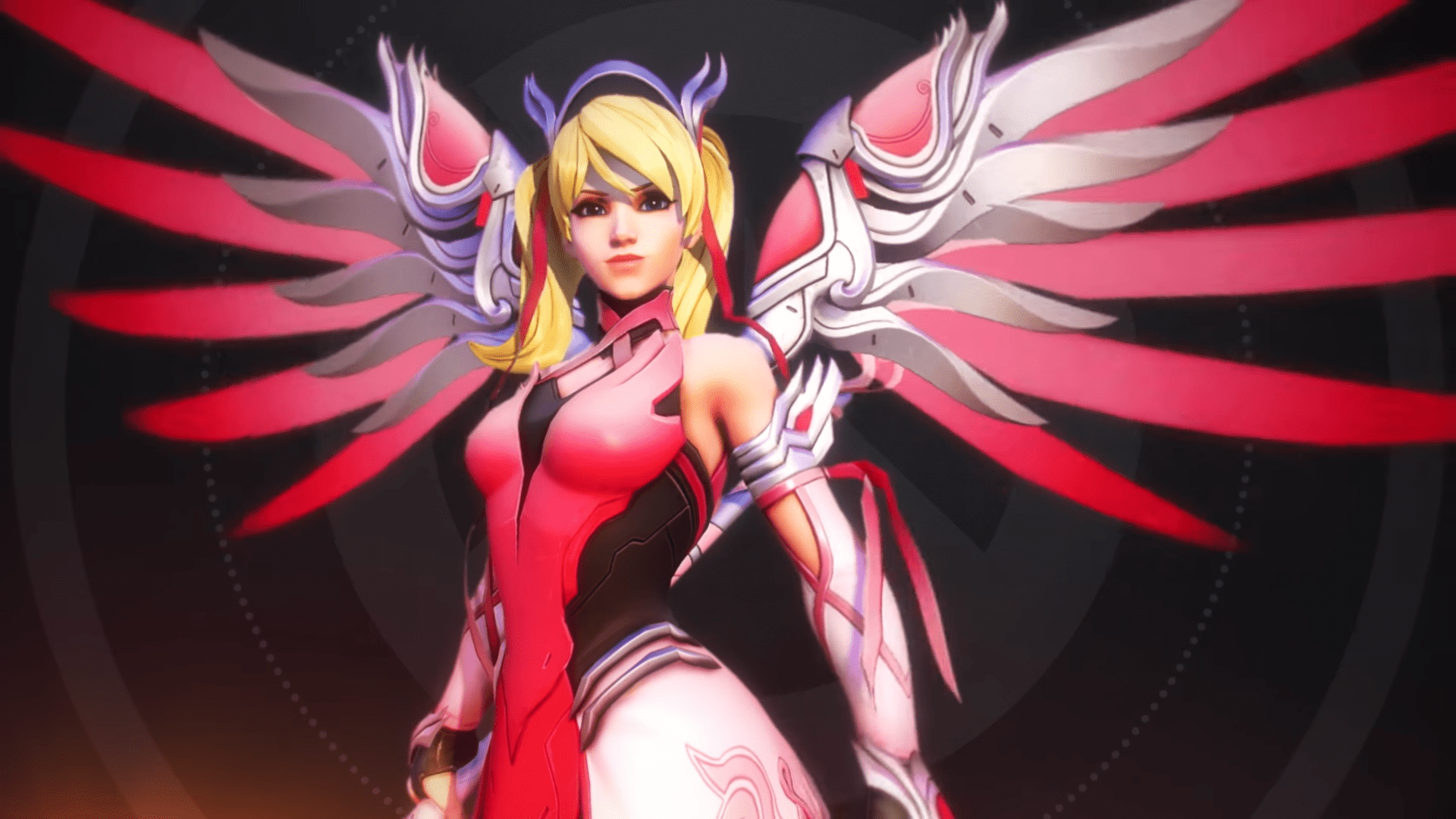 1920x1080 Overwatch: 100% of Pink Mercy skin sales going to charity