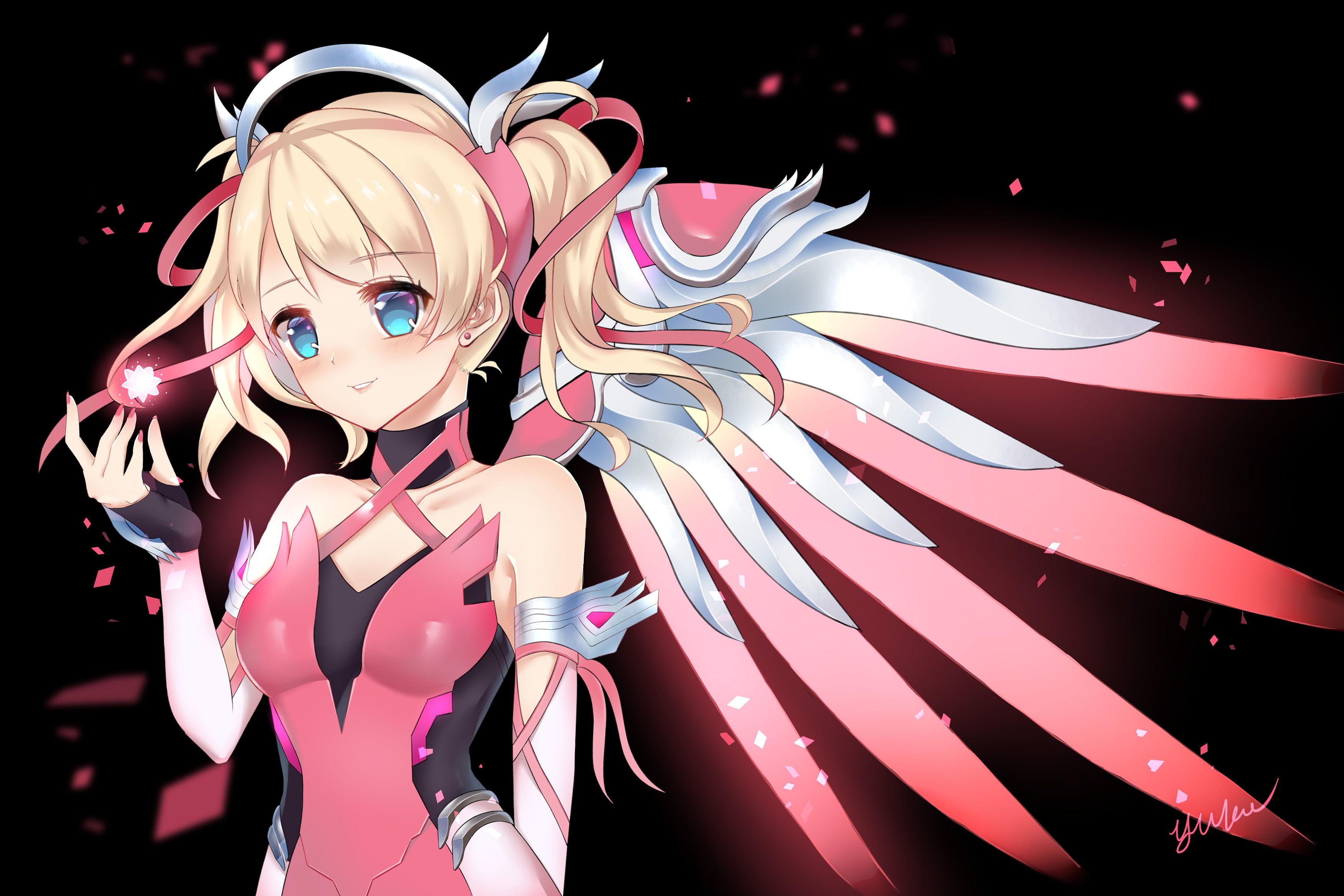 3508x2339 Pink Mercy Wallpaper