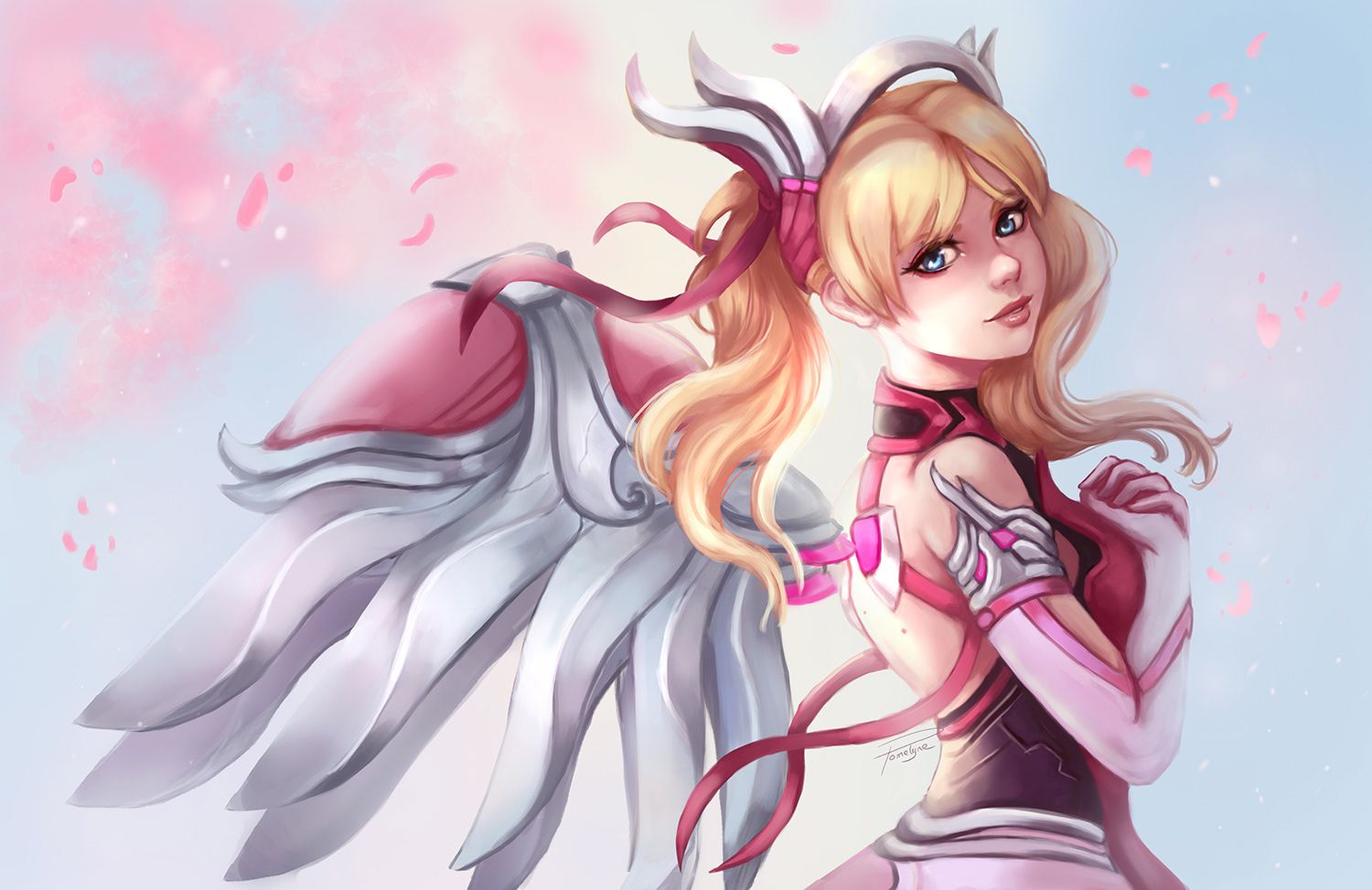 1500x973 Pink Mercy (1). Image - Behance