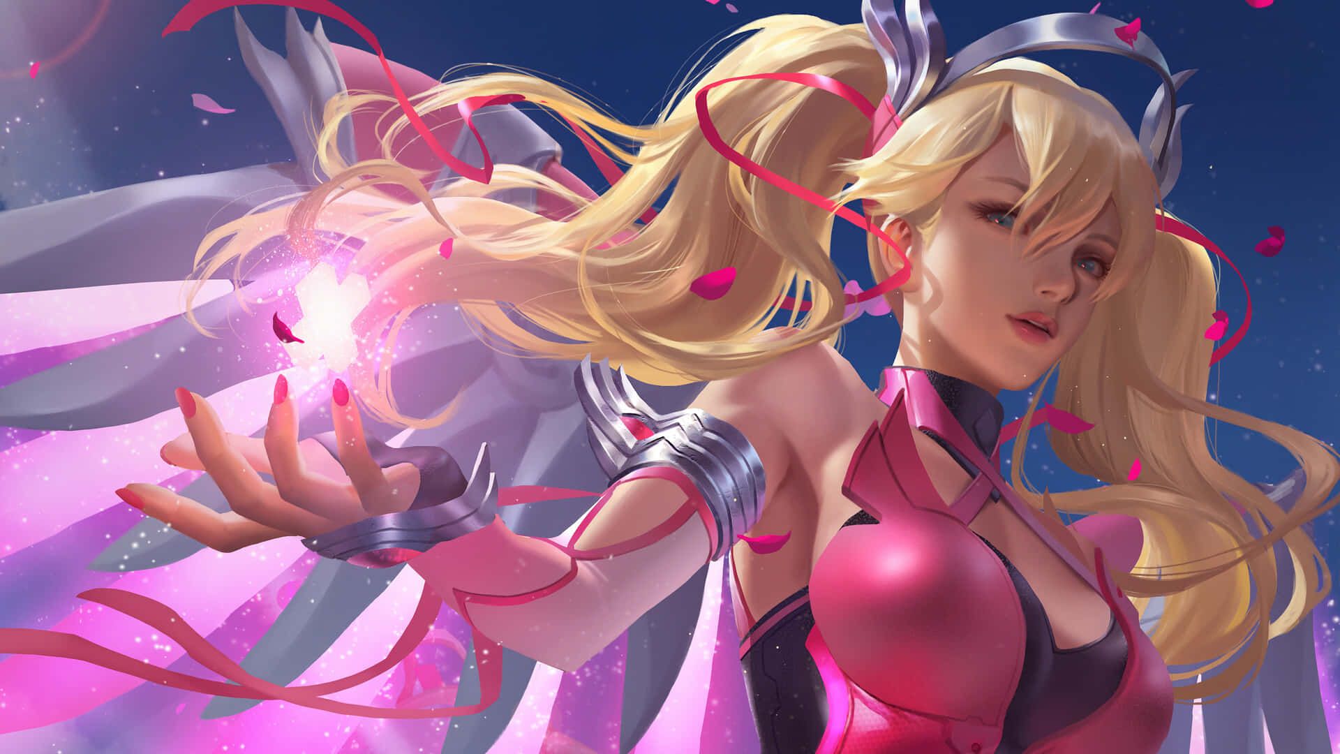 1920x1080 Mercy: The Guardian Angel Of Overwatch Wallpaper