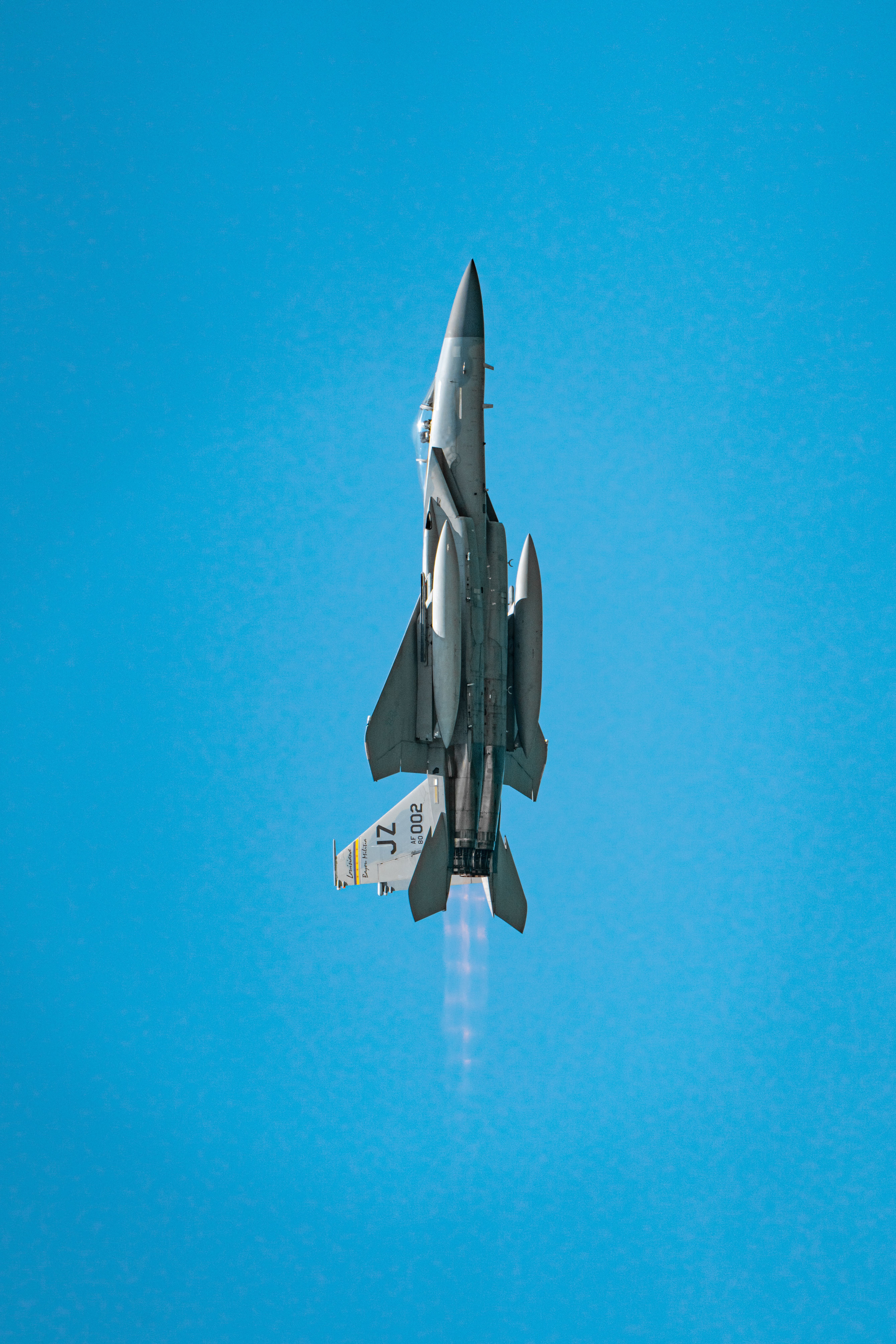 5356x8034 McDonnell Douglas F 15 Eagle Fighter Flying · Free