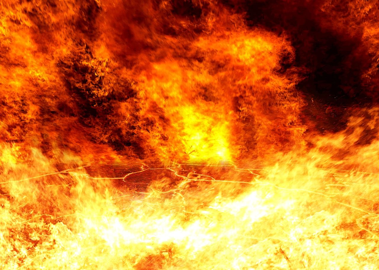 1280x914 Hell, fire, volcano, heat, wallpaper