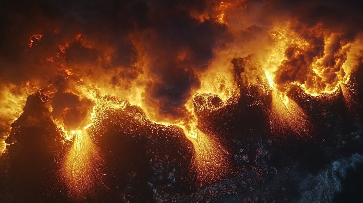 1456x816 Volcanic Fire Image Collection Sky, Fire, Molten