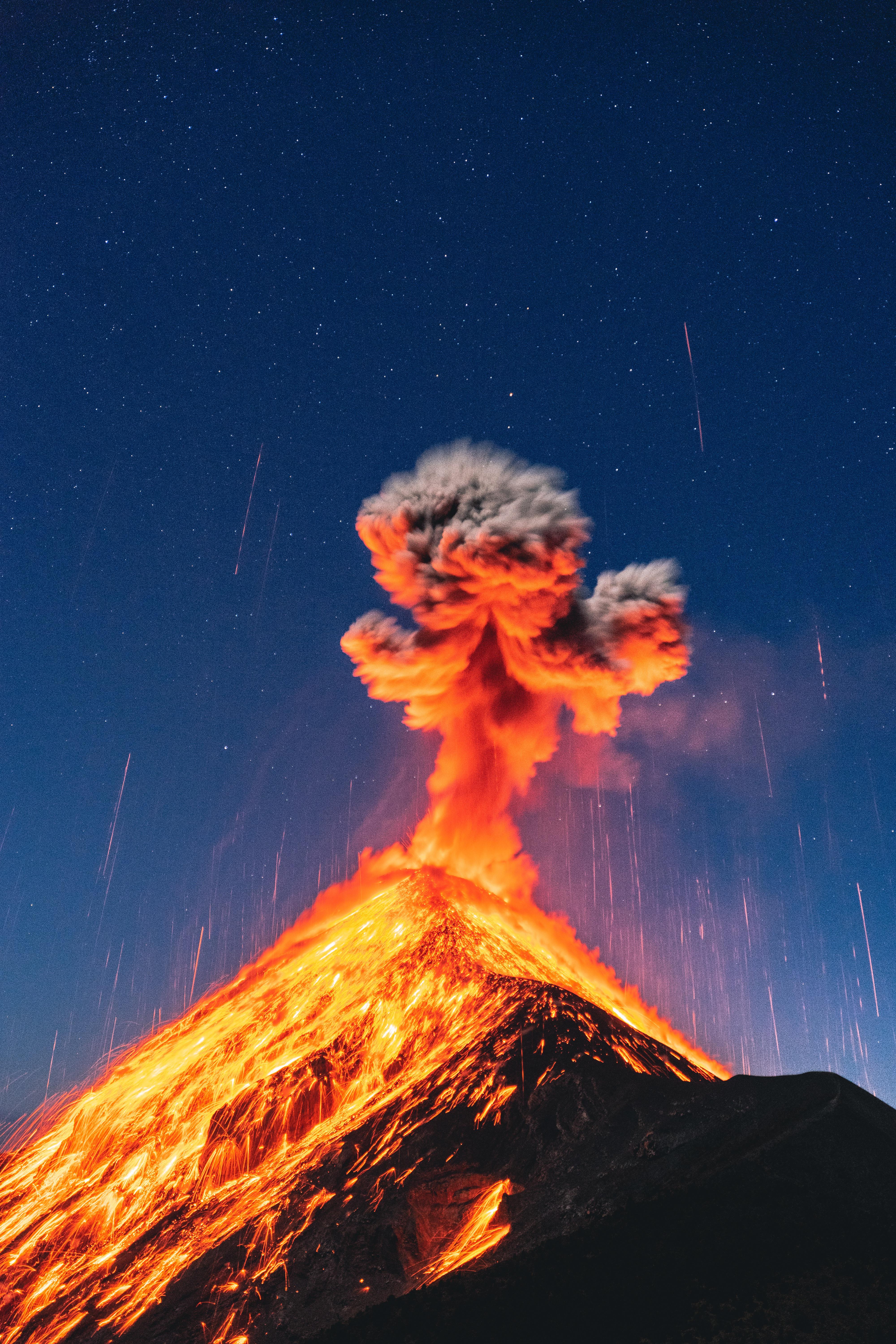 4000x6000 Volcan de Fuego, Guatemala. [OC] [4000x6000]