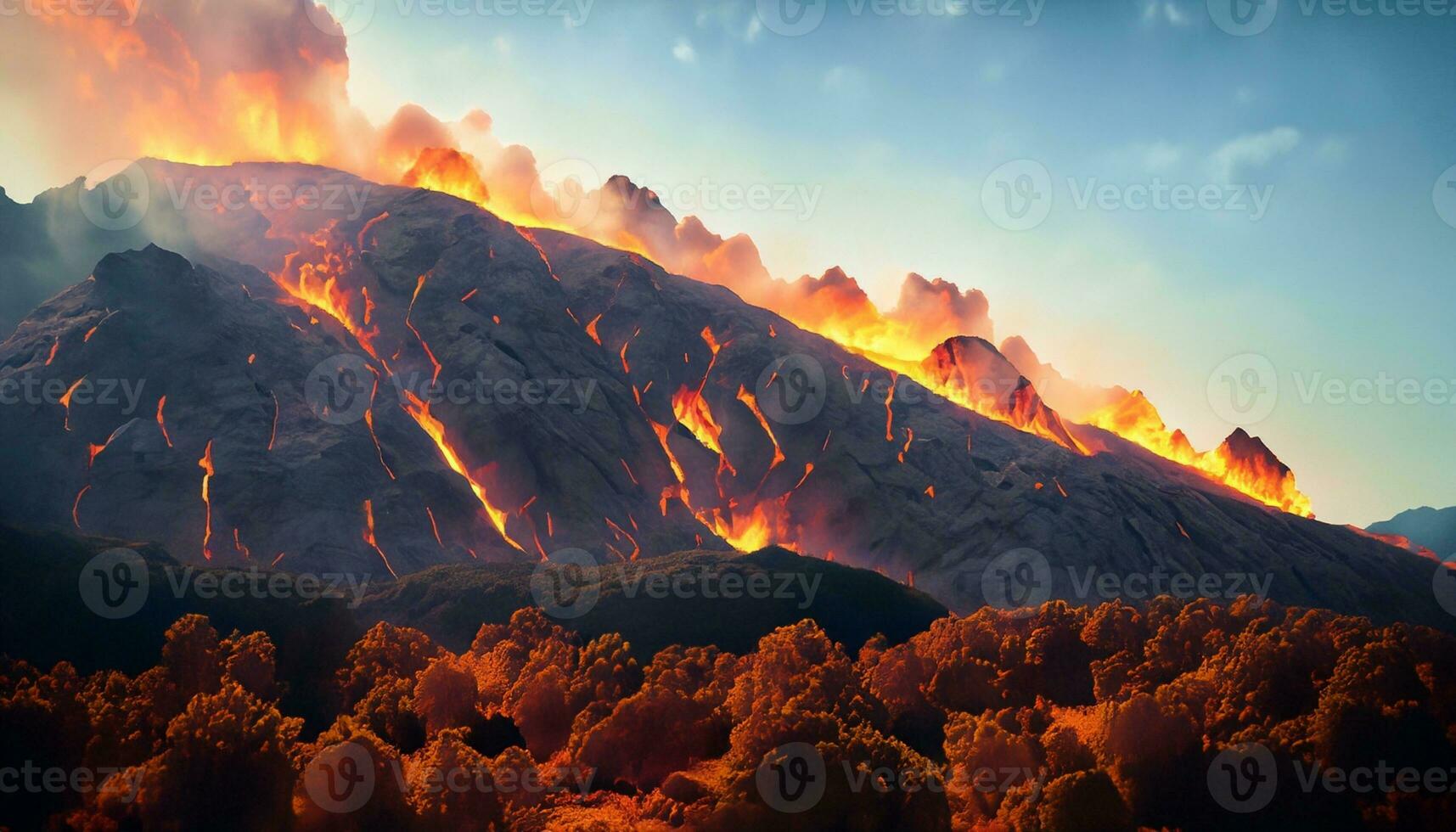 1715x980 Volcano fire lava
