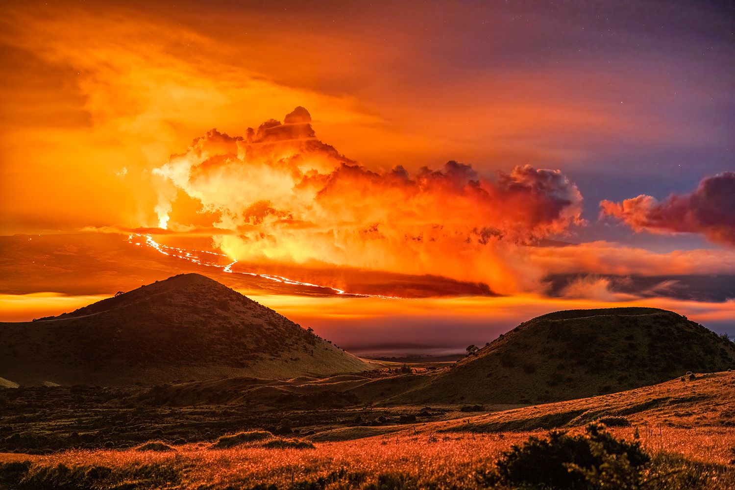 1500x1000 Night of Fire, Photograph by Cody Yamaguchi Art Center