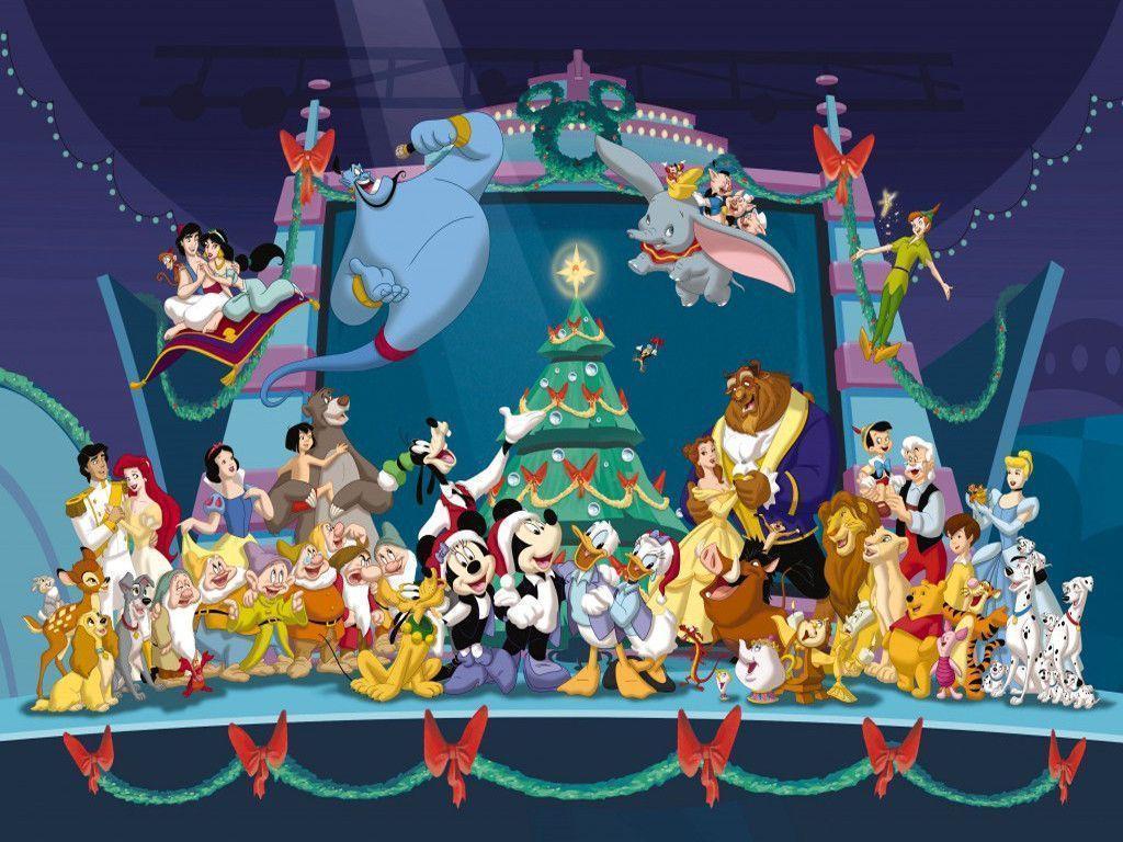1024x768 Disney Christmas Wallpaper Free