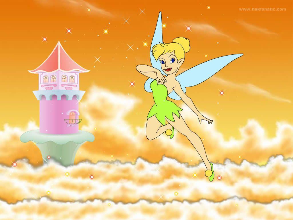 1024x768 Tinkerbell Christmas Wallpaper