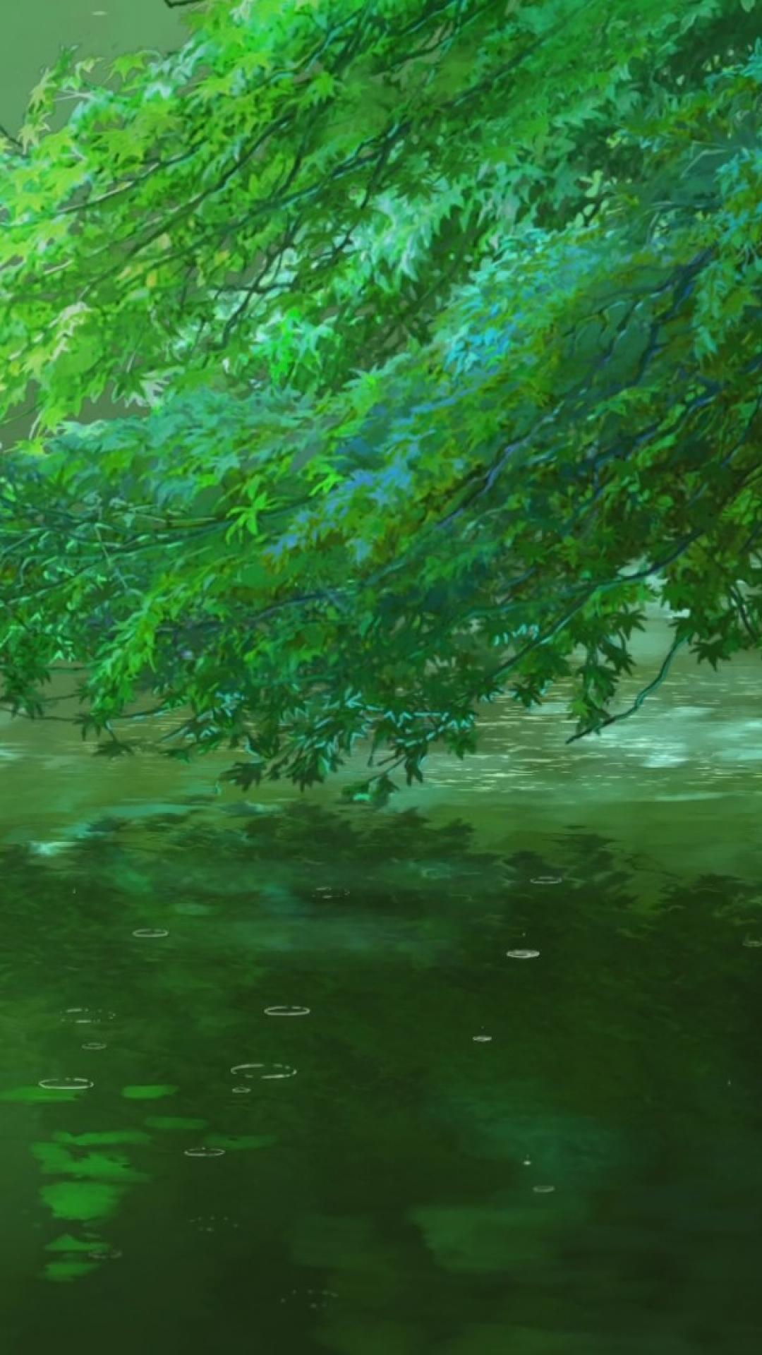 1080x1920 The Garden of Words Wallpaper. Nice