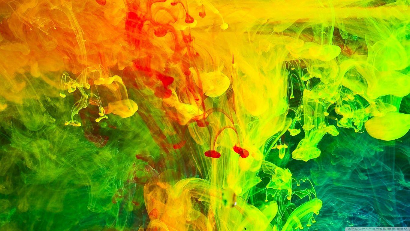 1366x768 Painting Abstract HD Wallpaper
