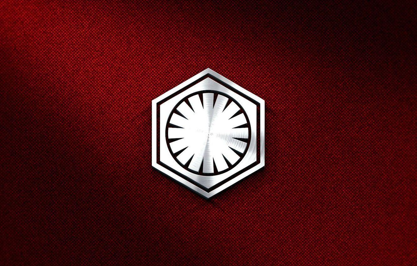 1332x850 Wallpaper Star Wars, logo, symbol, Force Awakens, First Order image for desktop, section минимализм