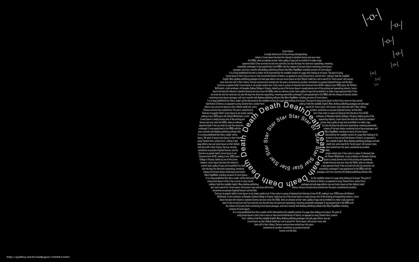 1600x1000 Download wallpaper star's death, star wars, Symbols free desktop