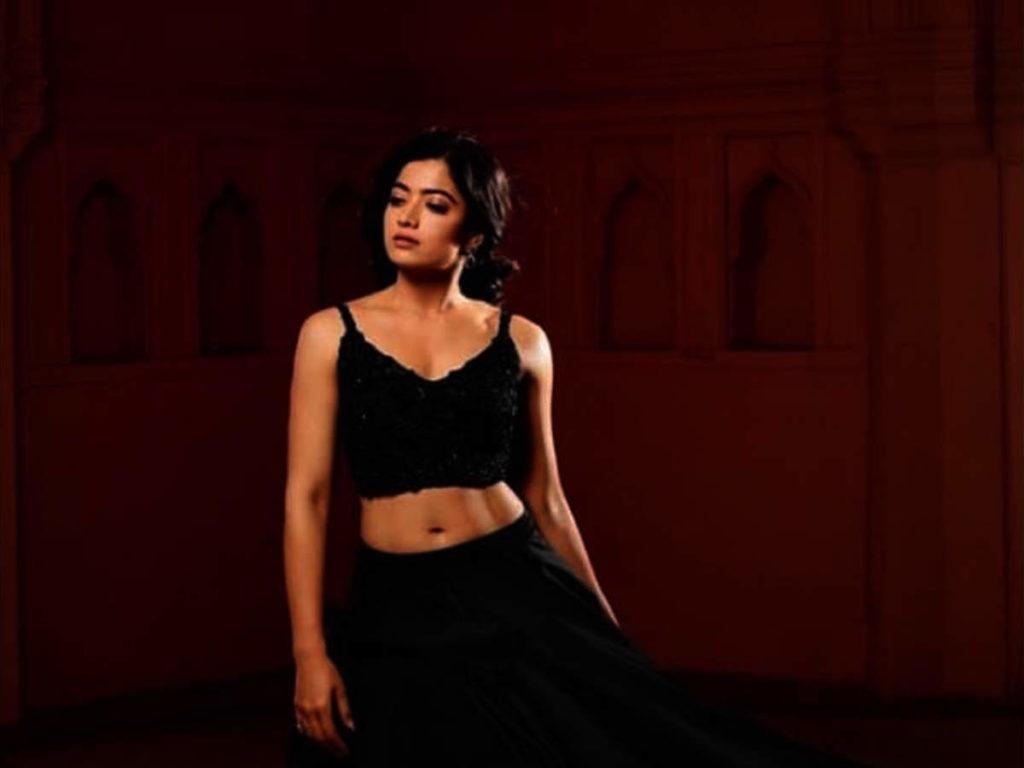 1024x768 Rashmika Mandanna Latest Hot HD Bikini Image & Wallpaper