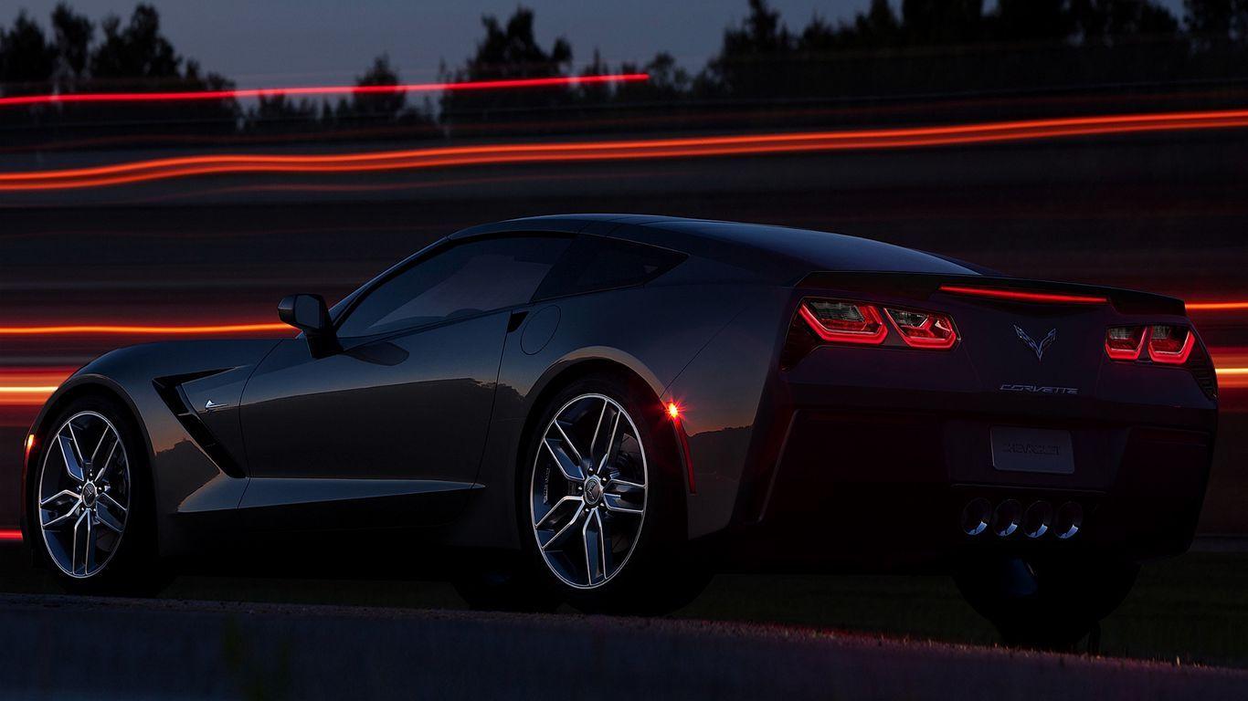1366x768 Download wallpaper 1366x768 chevrolet, corvette, stingray c7