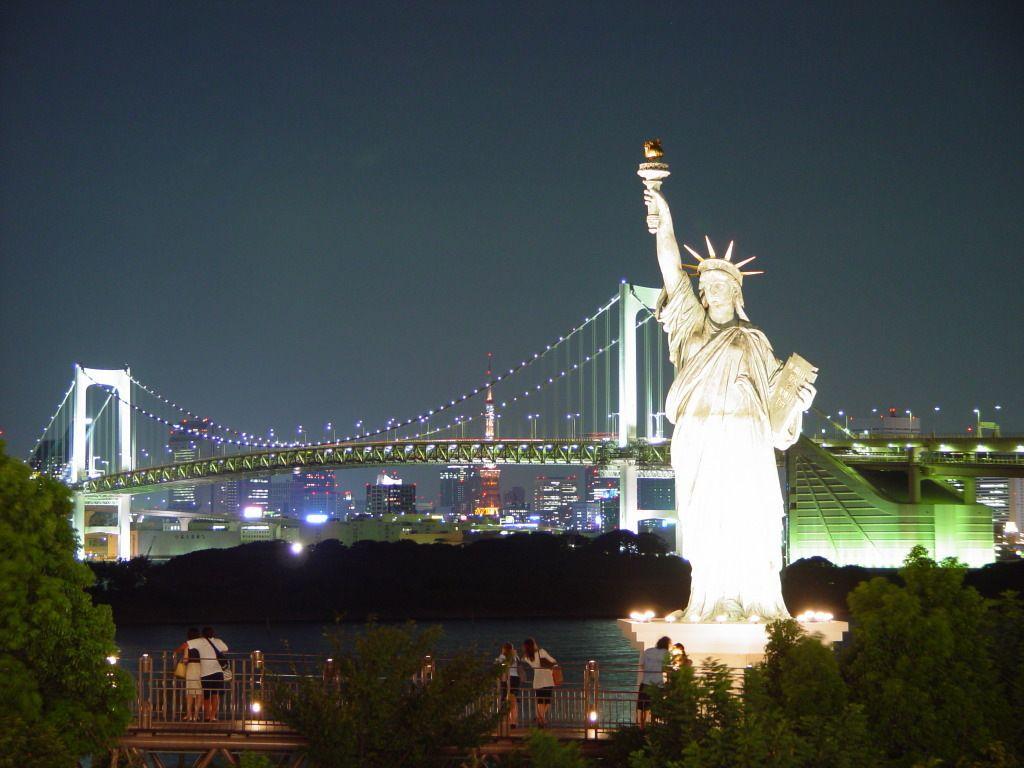 1024x768 Statue Of Liberty Picture Of Liberty Night View