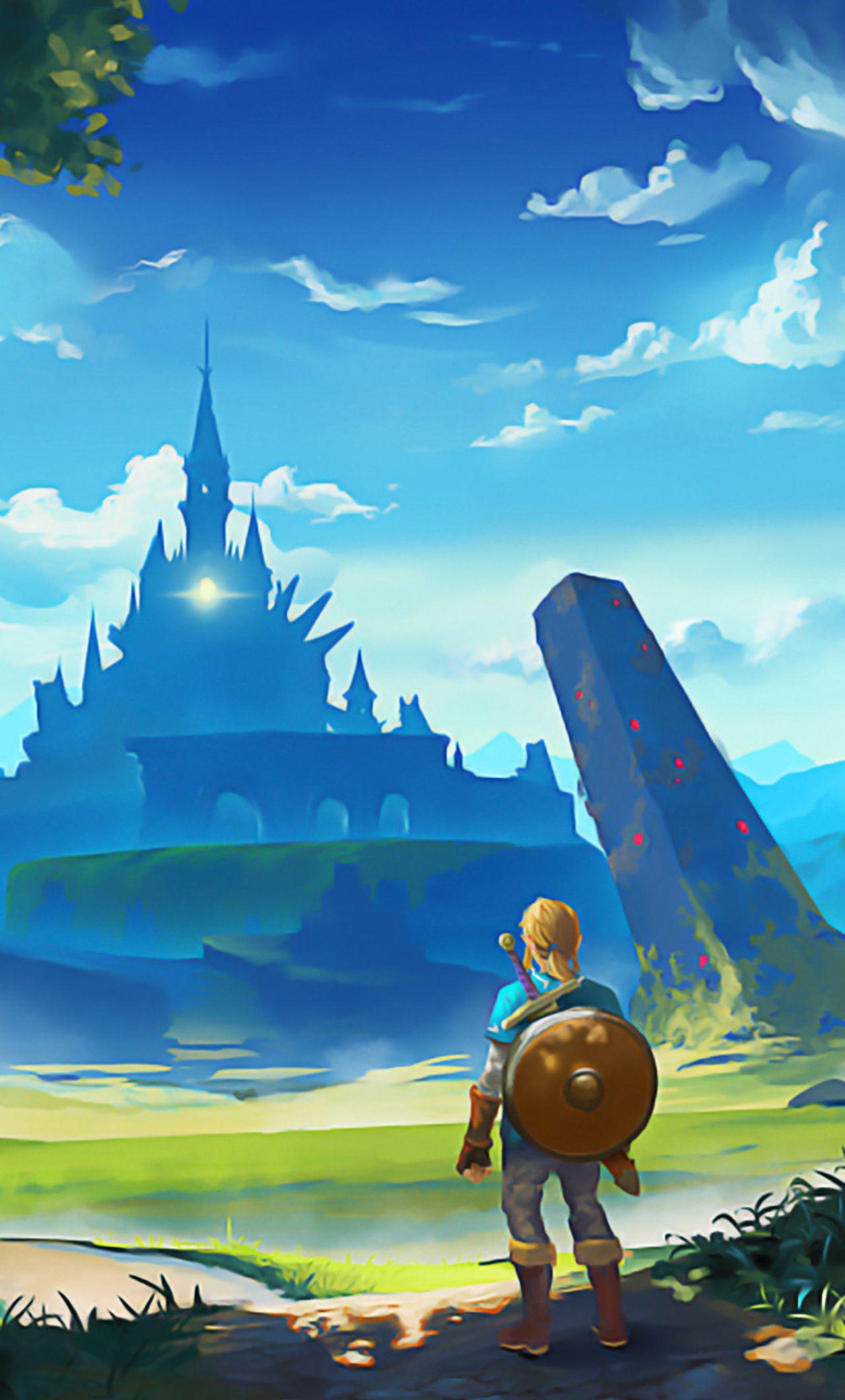 1280x2120 The Legend Of Zelda Breath Of The Wild Artworks iPhone 6