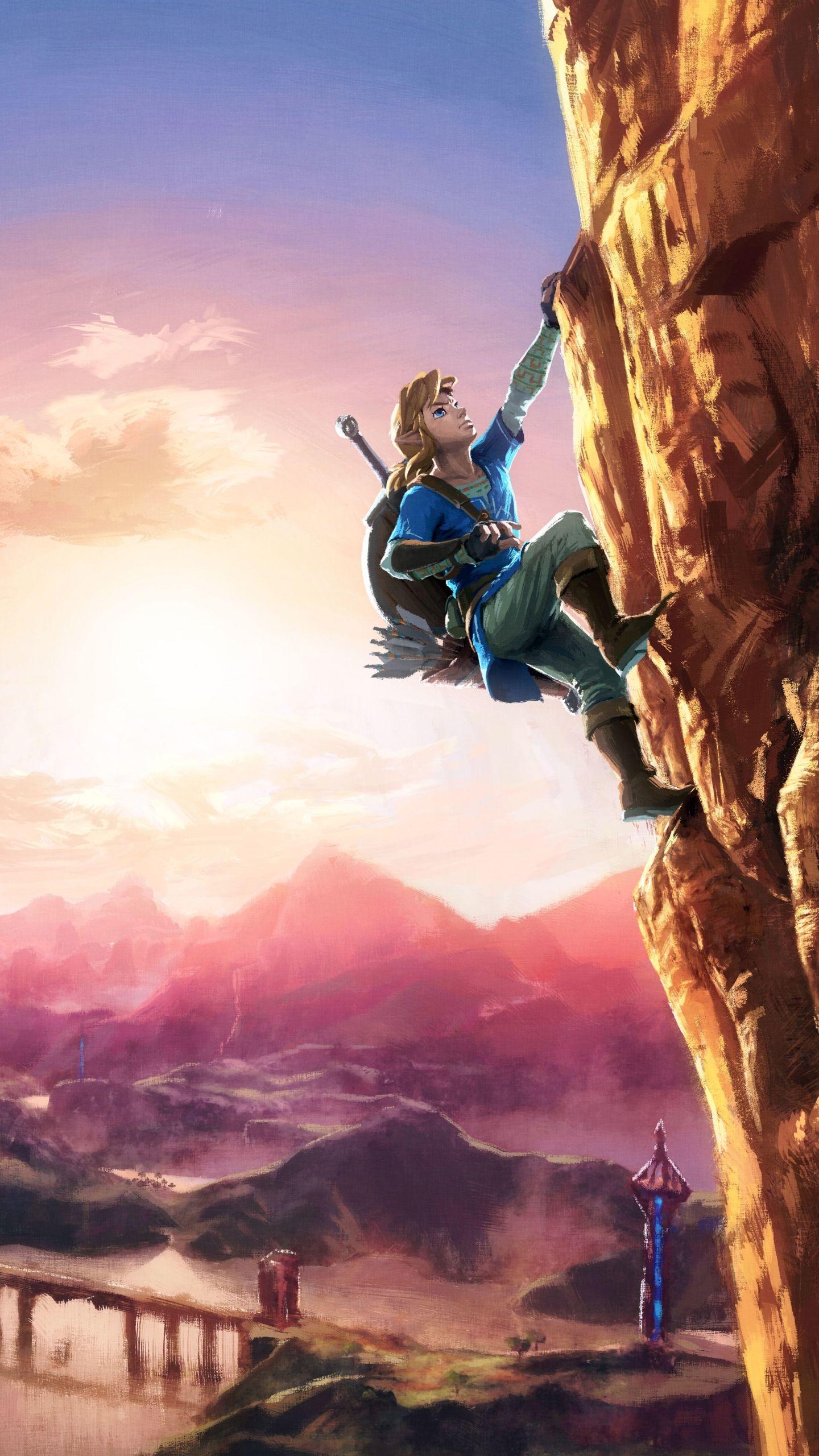 1440x2560 Free download iPhone 7 Plus Video GameThe Legend Of Zelda Breath
