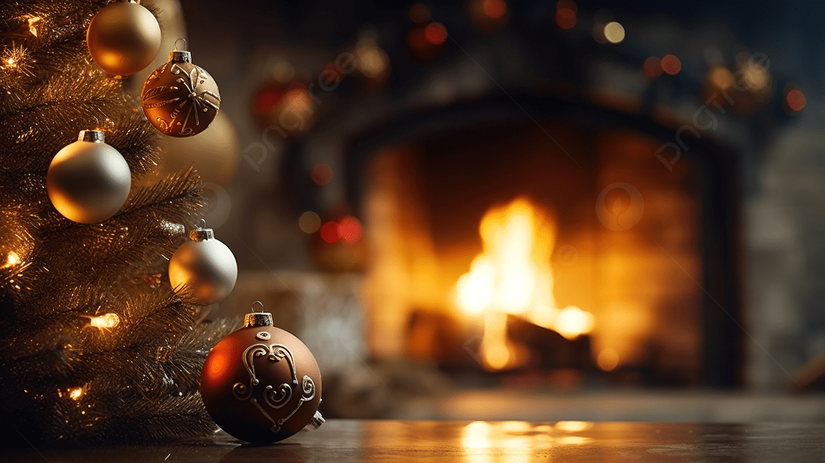 1200x673 Christmas Fireplace Background Image, HD Picture and Wallpaper For Free Download