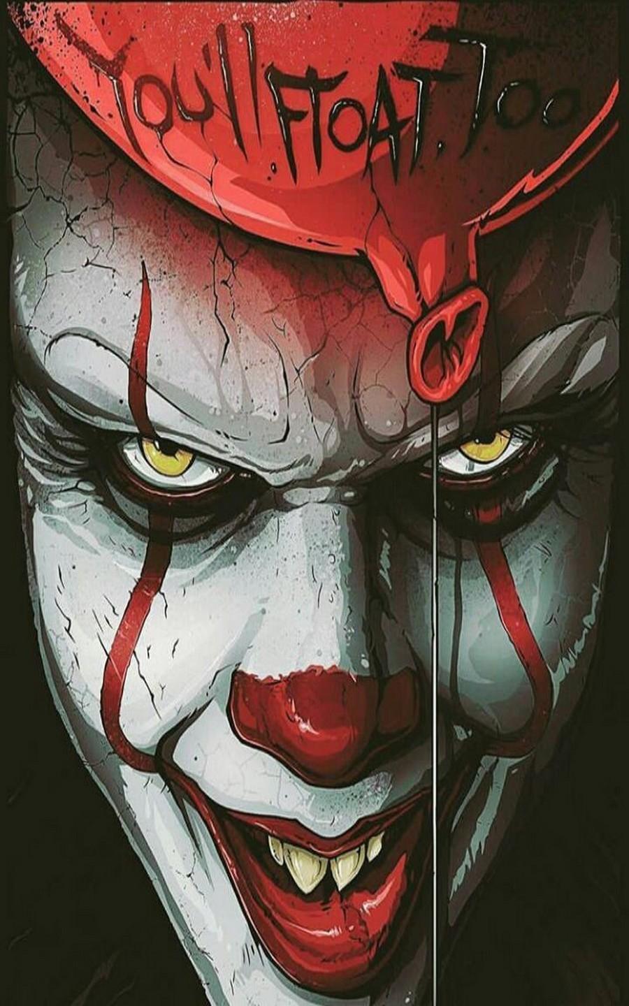 900x1440 Pennywise HD Wallpaper