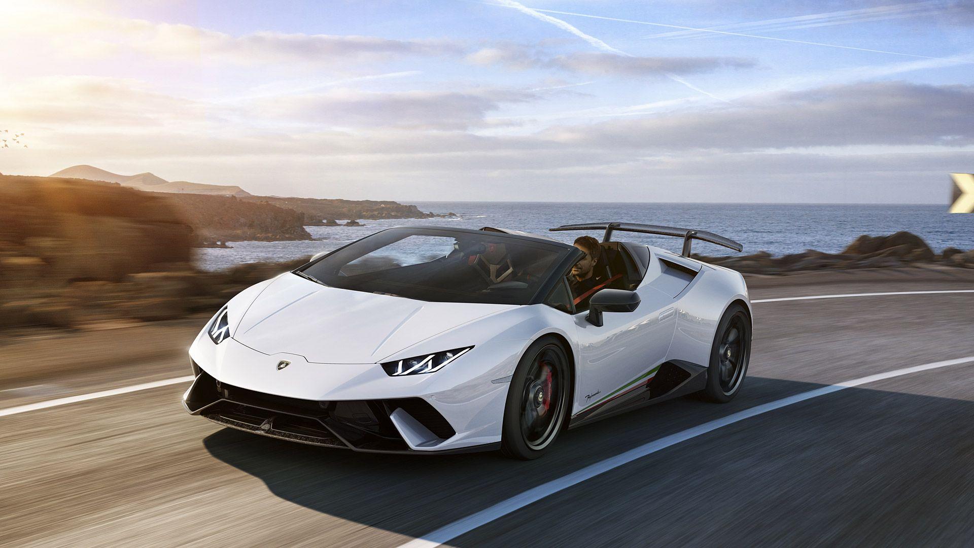 1920x1080 Lamborghini Huracán Spyder Performante Wallpaper
