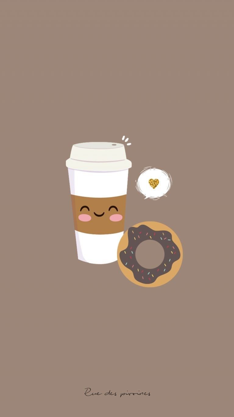 768x1365 Cute Coffee Wallpaper