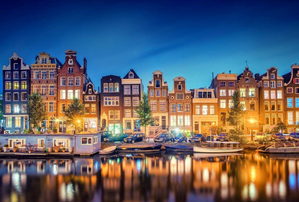 Amsterdam Night Wallpapers - Top Free Amsterdam Night Backgrounds ...